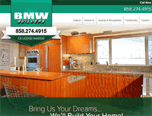 Tablet Screenshot of bmwbuilders.com